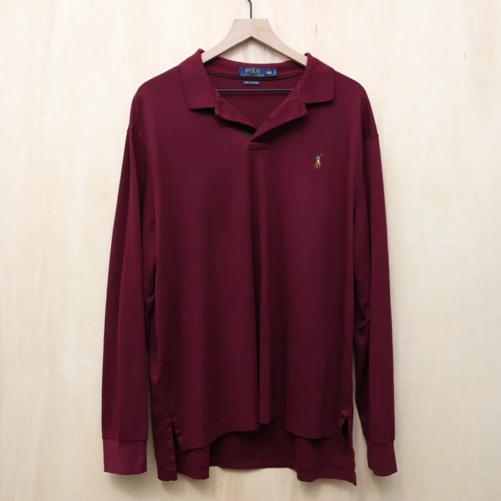 Polo Ralph Lauren Classic Fit Soft Cotton Polo Shirt‎ Spring Wine Heather XXL